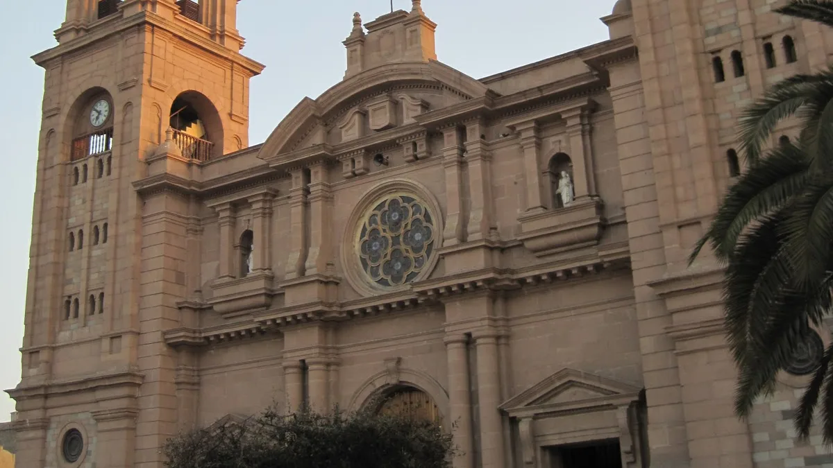 Tacna Cathedral in Peru