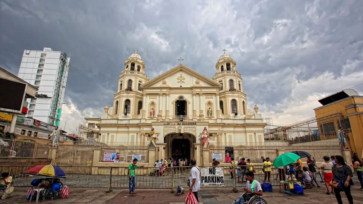 Quiapo Church in Philippines