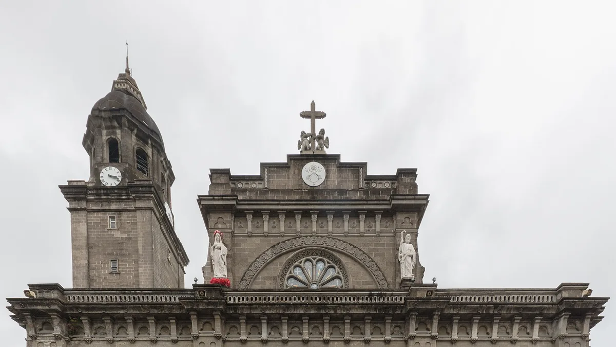 Manila Cathedral in Philippines