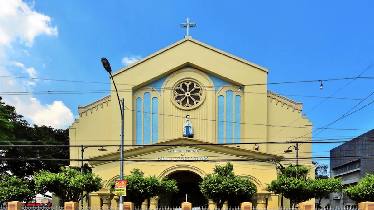 National Shrine of Our Lady of Lourdes in Philippines