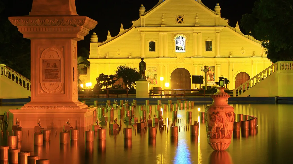 Vigan Cathedral in Philippines