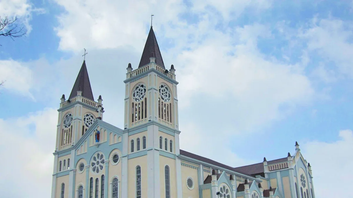 Baguio Cathedral in Philippines