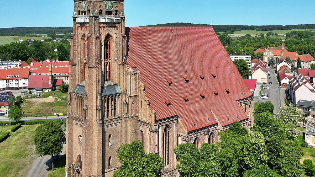 St. Mary’s Church in Chojna in Poland