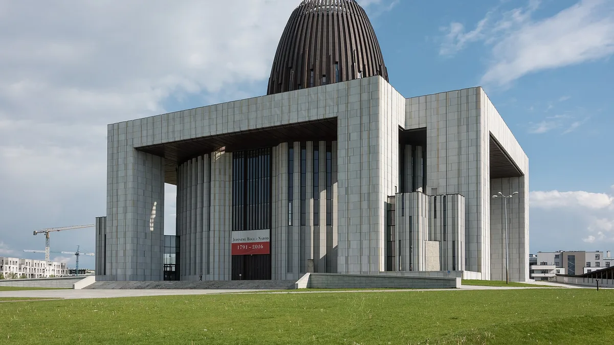 Temple of Divine Providence in Poland