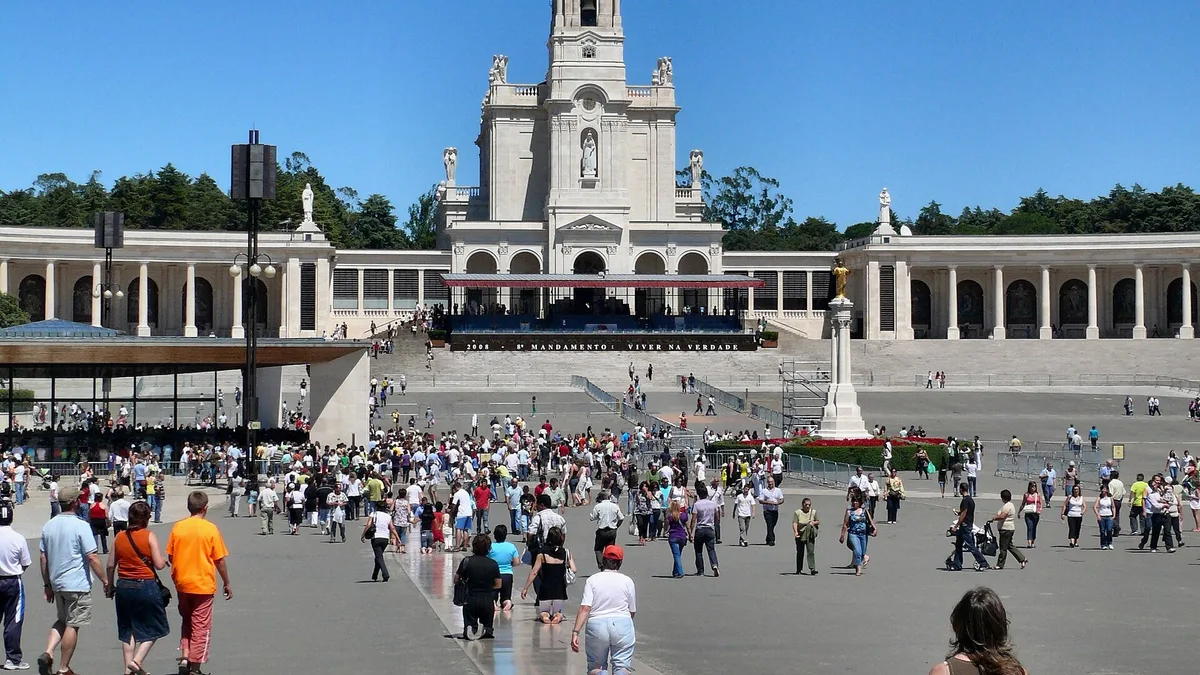 Sanctuary of Fátima in Portugal