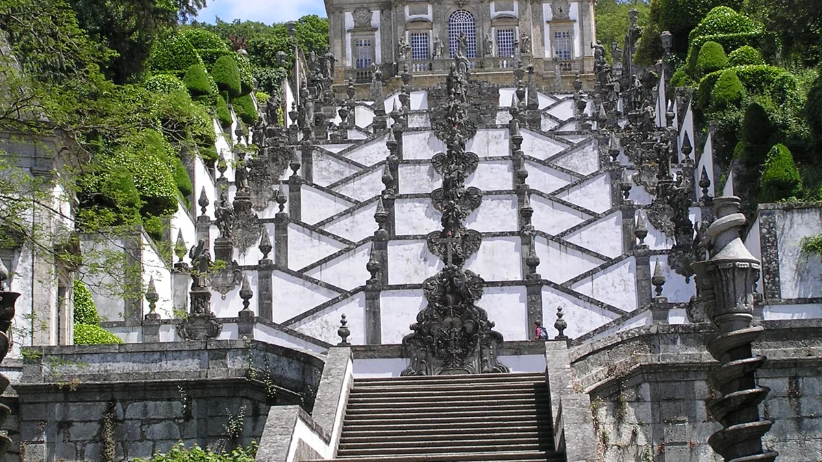 Sanctuary of Bom Jesus do Monte in Portugal