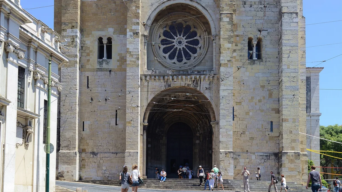 Lisbon Cathedral in Portugal