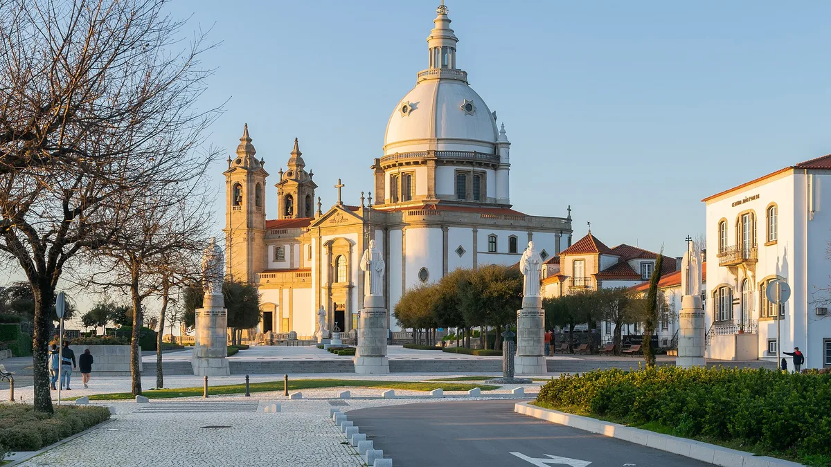 Sanctuary of Our Lady of Sameiro in Portugal