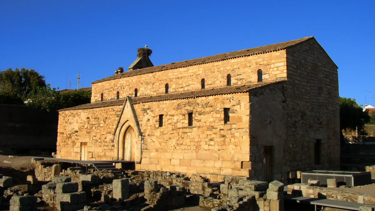 Cathedral of Idanha-a-Velha in Portugal