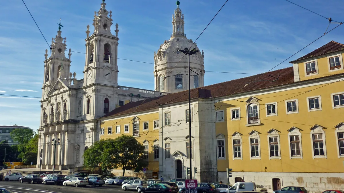 Estrela Basilica in Portugal
