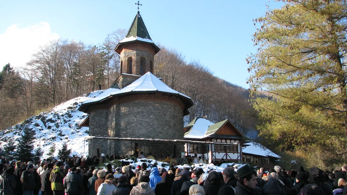Prislop Monastery in Romania