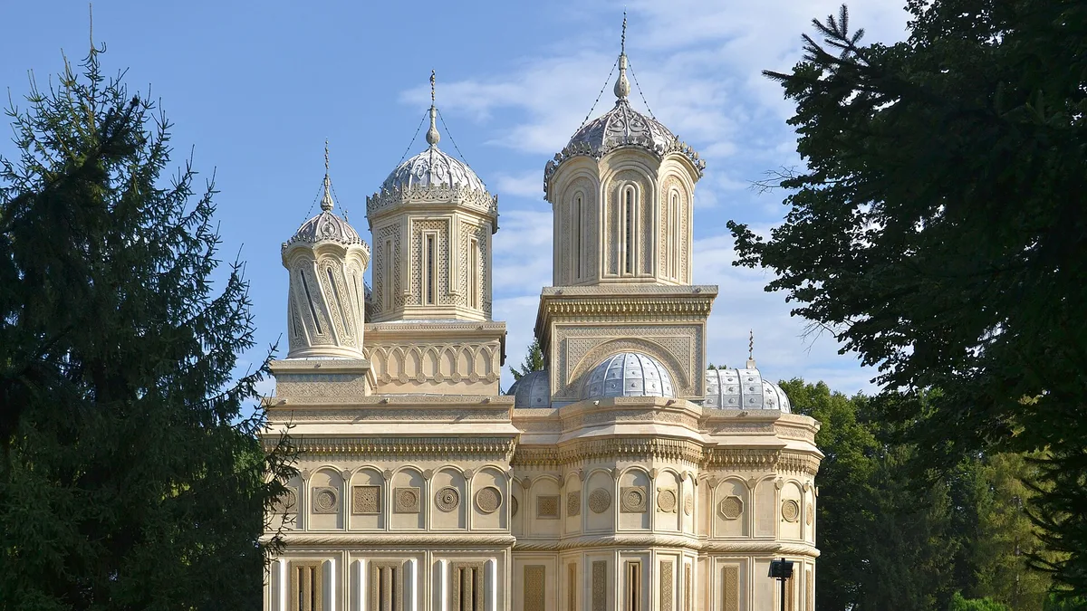 Curtea de Argeș Monastery in Romania