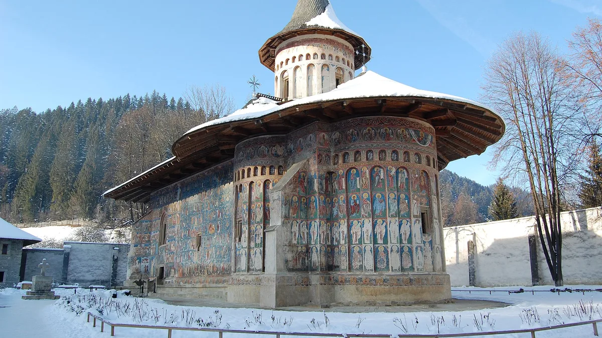 Voroneț Monastery in Romania