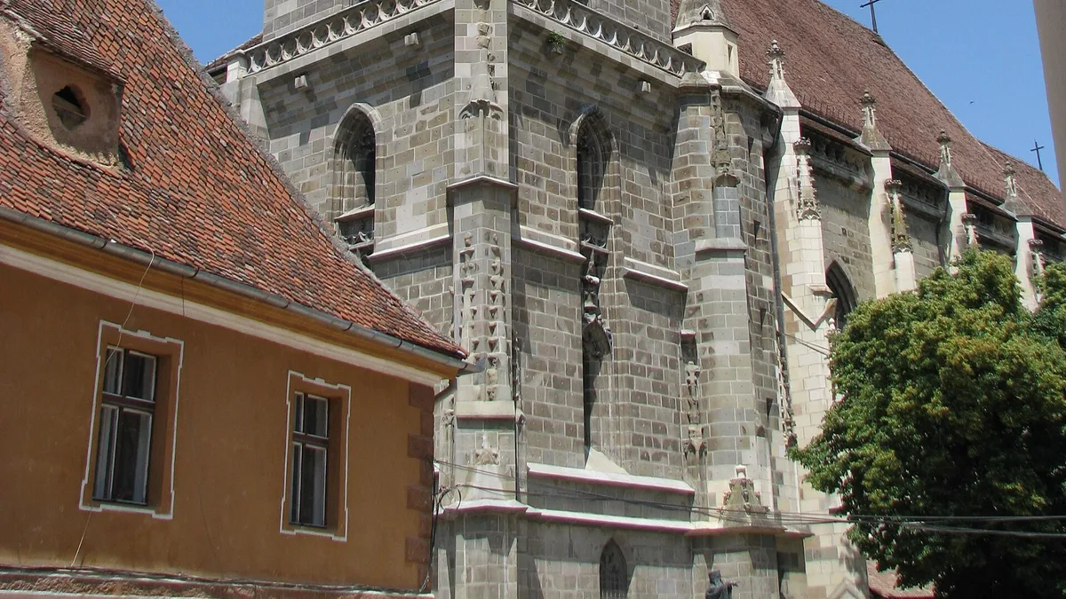 Black Church in Romania