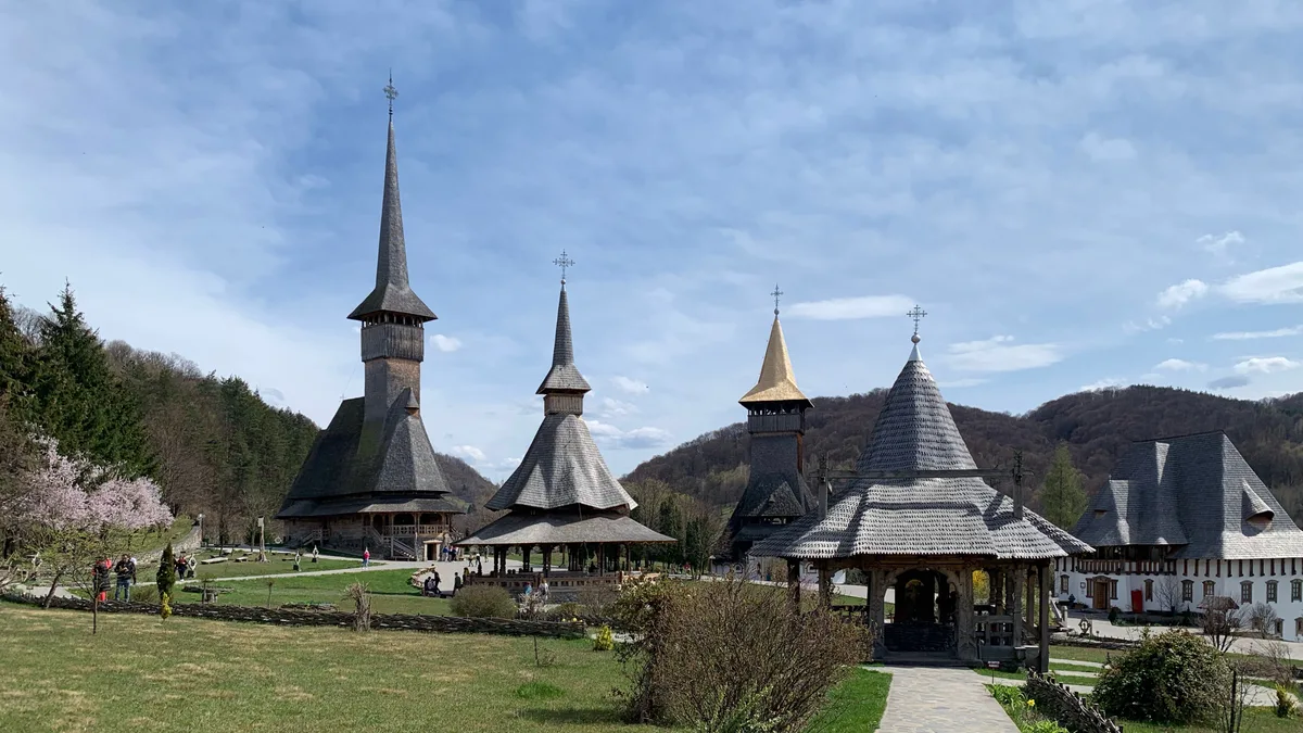 Bârsana Monastery in Romania