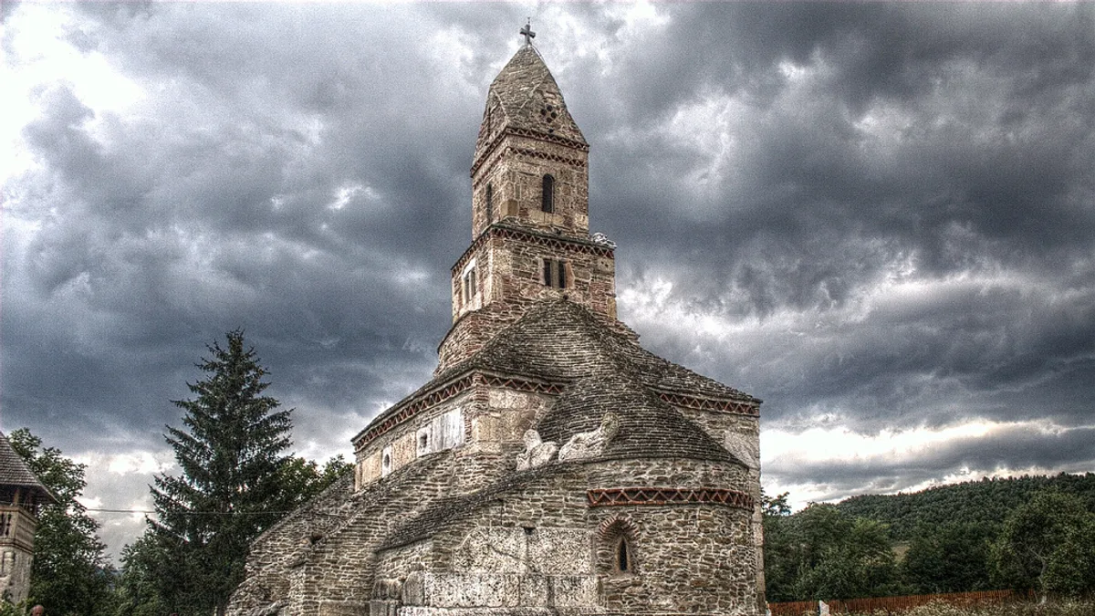 Densuș Church in Romania