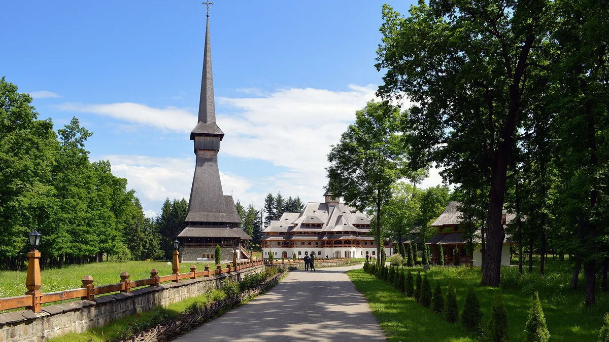 Săpânța-Peri Monastery in Romania