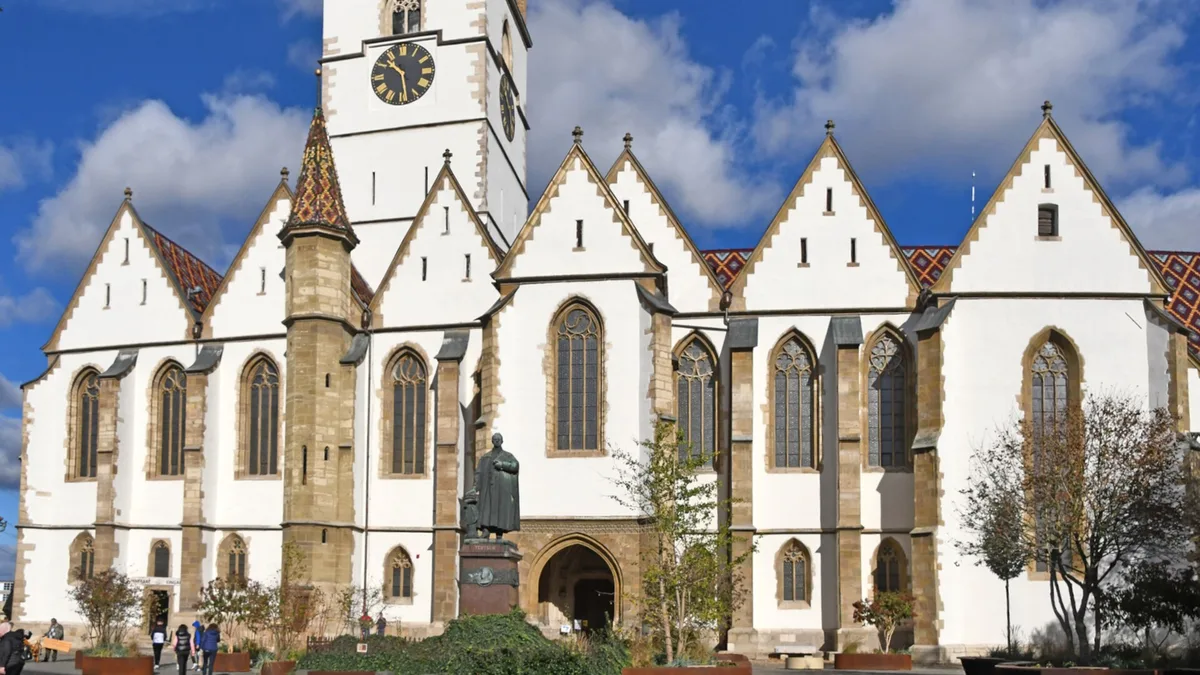 Sibiu Lutheran Cathedral in Romania