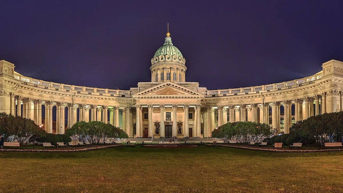 Kazan Cathedral in Russia