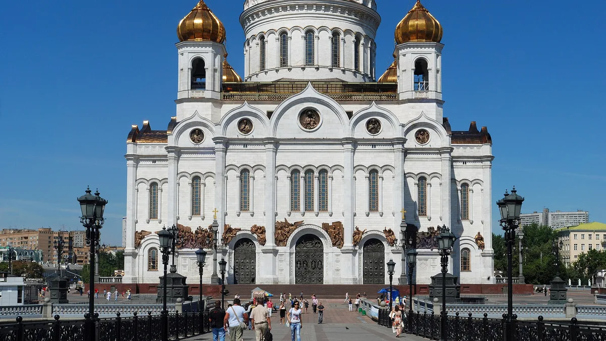 Cathedral of Christ the Saviour in Russia