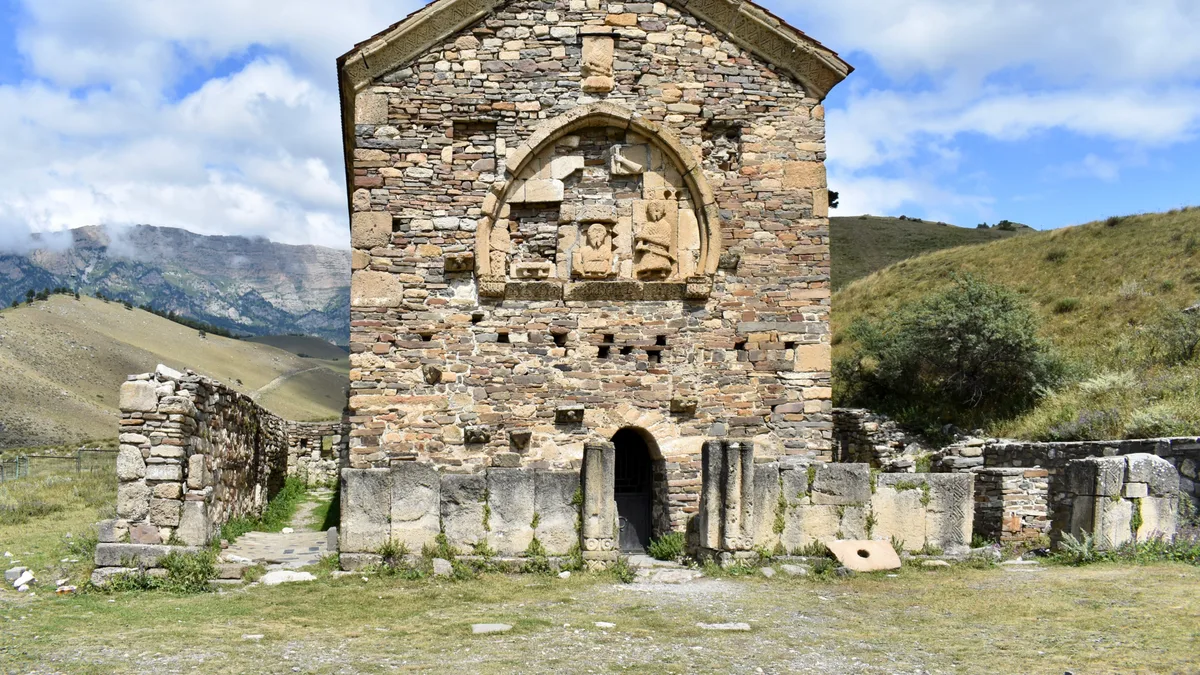 Tkhaba-Yerdy Church in Russia