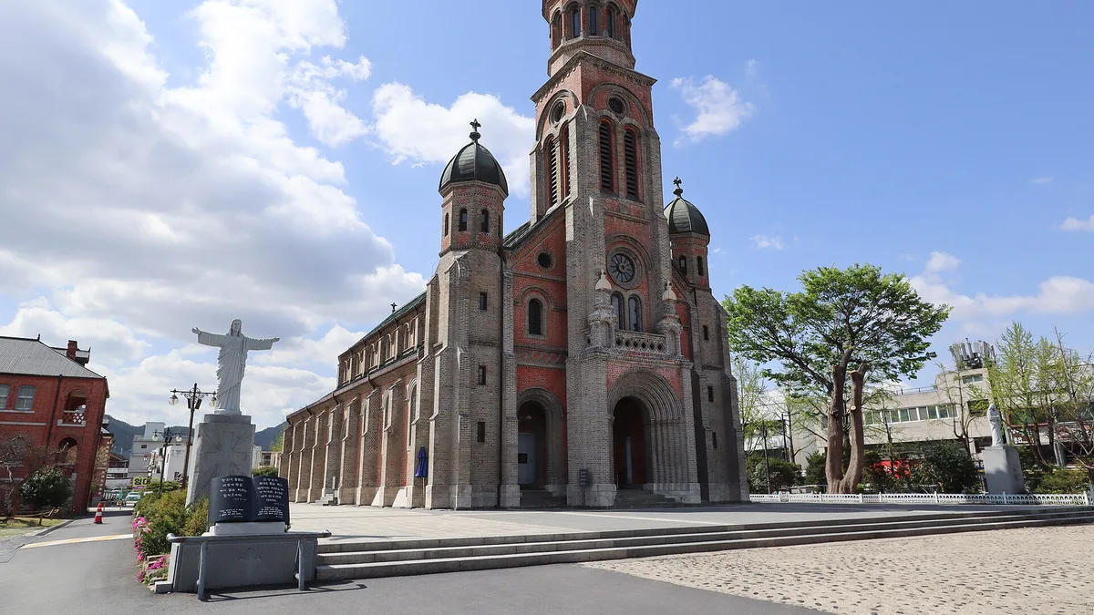 Jeondong Cathedral in South Korea