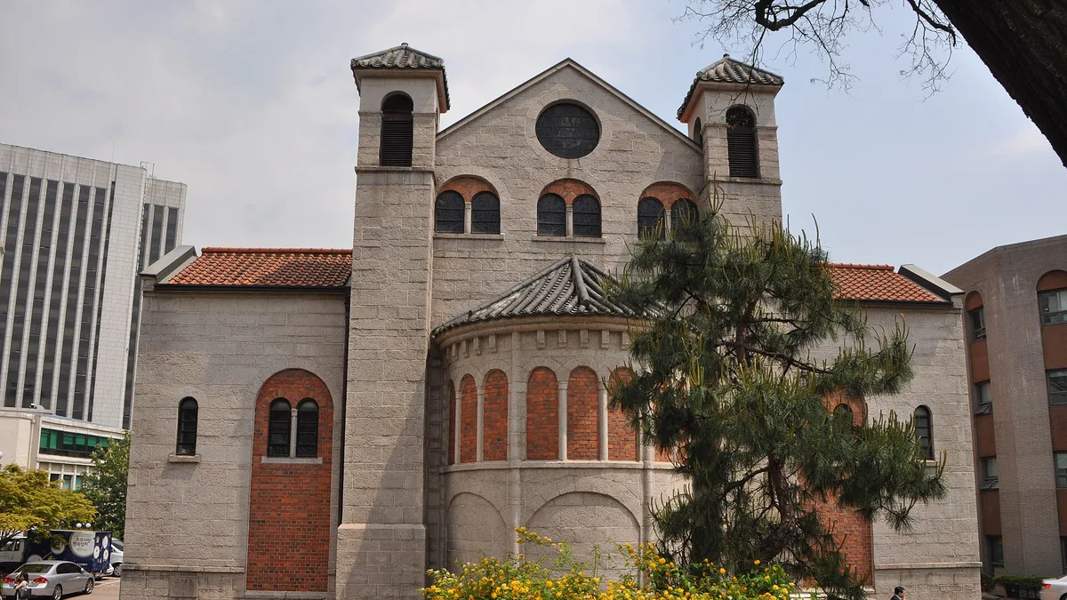 Seoul Anglican Cathedral in South Korea