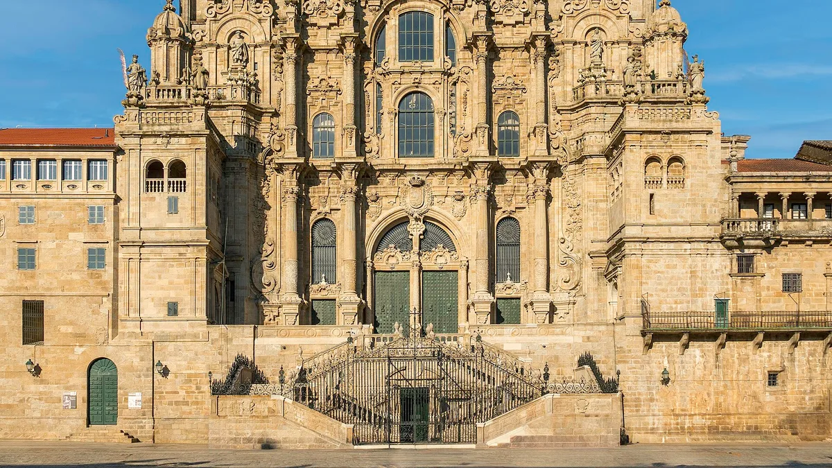 Cathedral of Santiago de Compostela in Spain