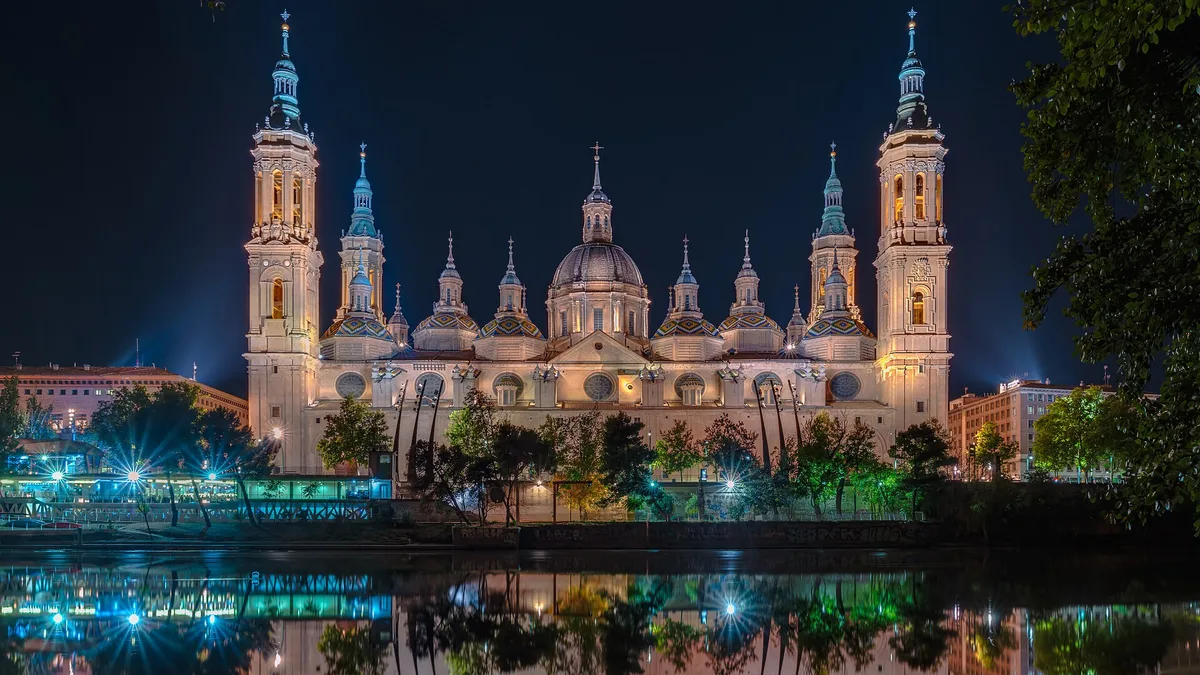 Cathedral-Basilica of Our Lady of the Pillar in Spain