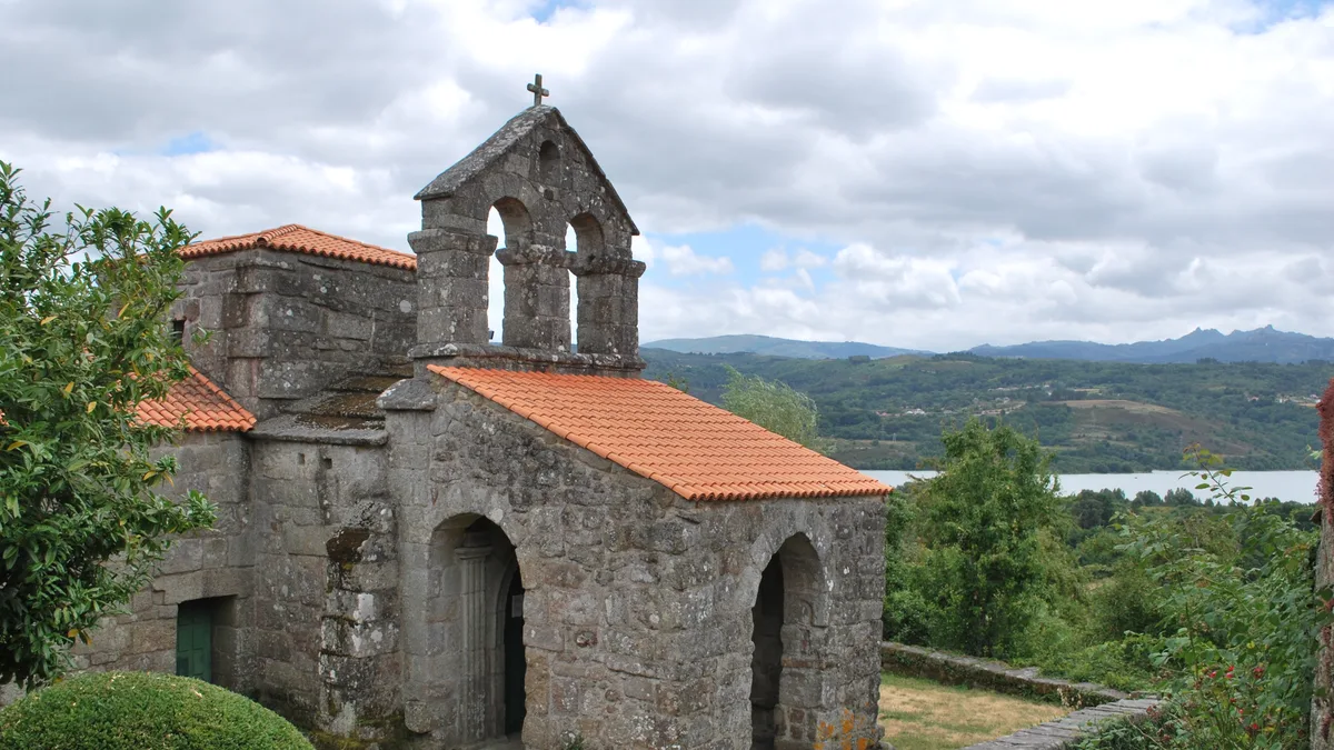 Church of Santa Comba de Bande in Spain