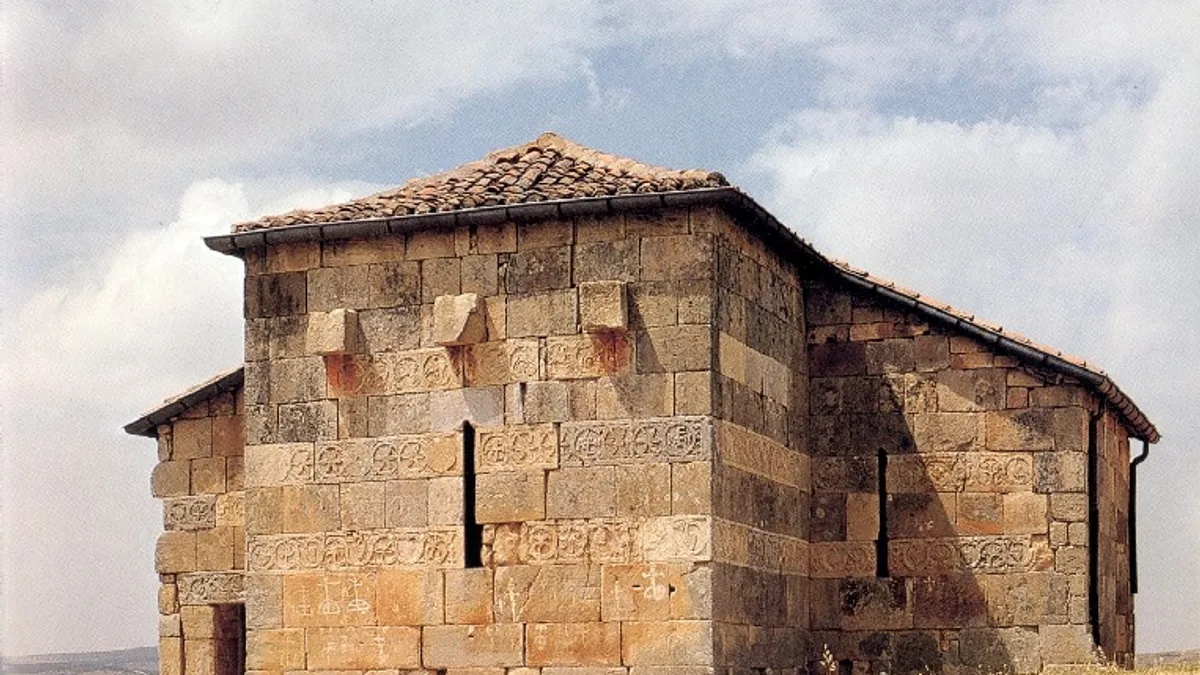 Hermitage of Santa María de Lara in Spain
