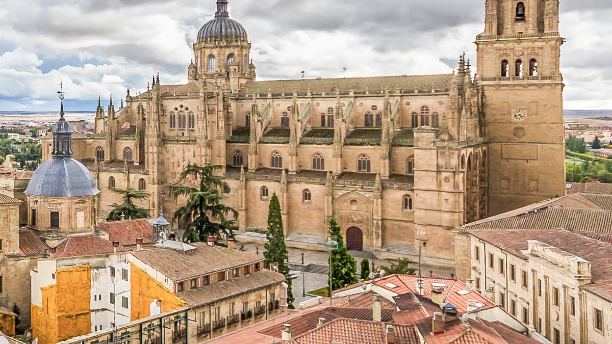 New Cathedral of Salamanca in Spain
