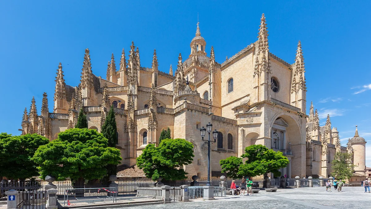 Segovia Cathedral in Spain