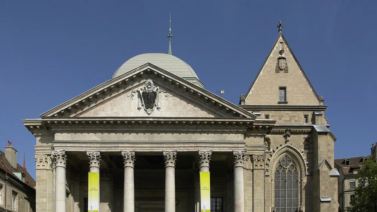 St. Pierre Cathedral in Switzerland
