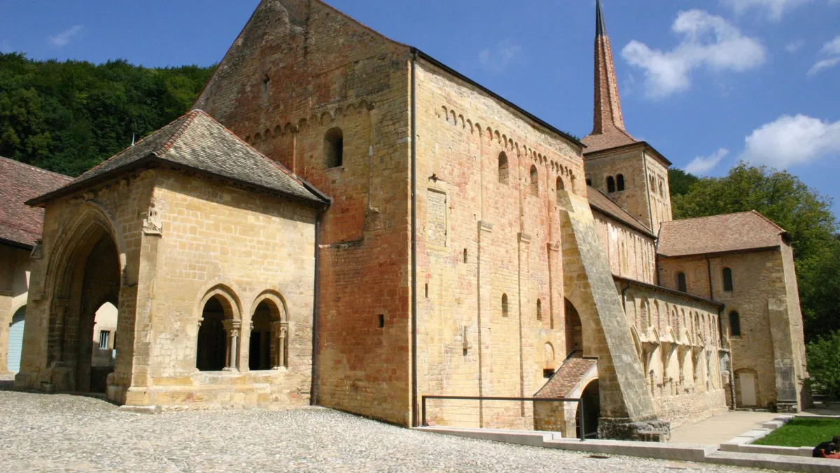 Romainmôtier Priory in Switzerland