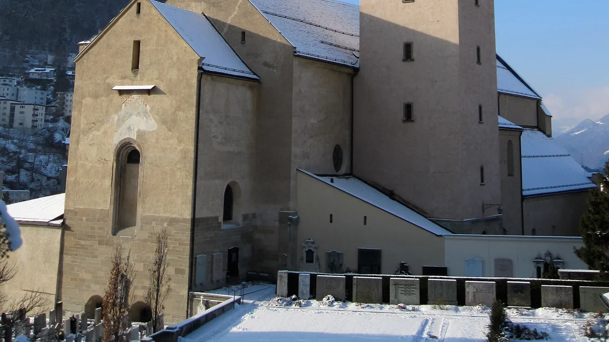 Chur Cathedral in Switzerland
