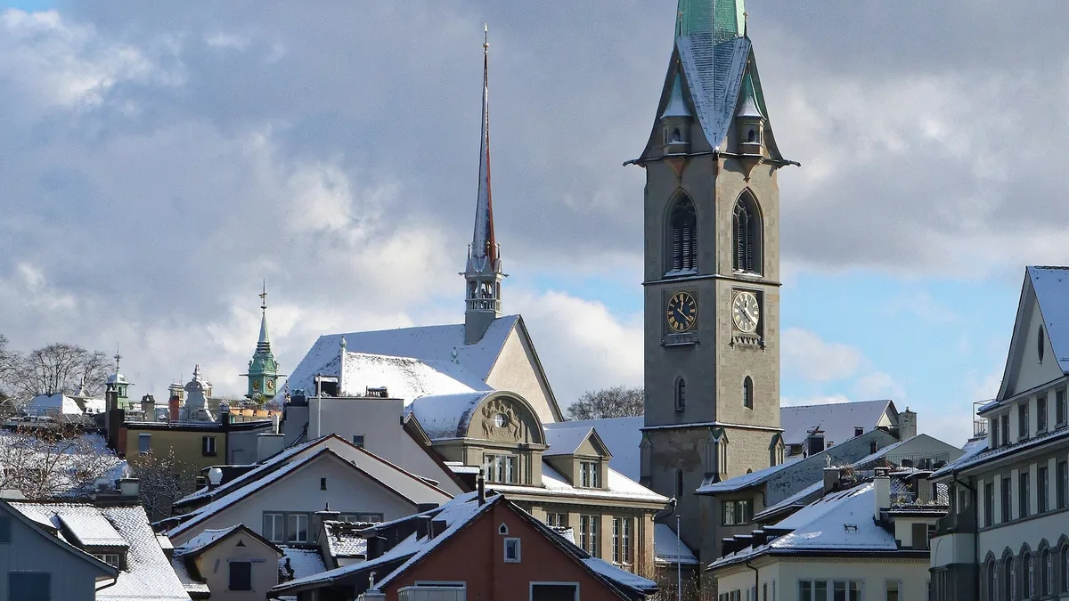 Predigerkirche Zürich in Switzerland