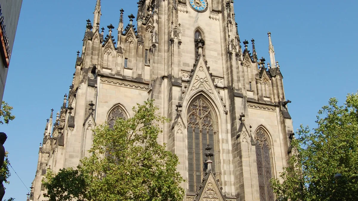 Elisabethenkirche Basel in Switzerland