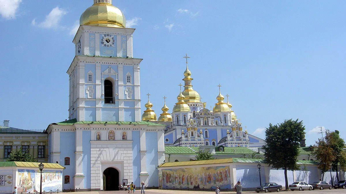 St. Michael's Golden-Domed Monastery in Ukraine
