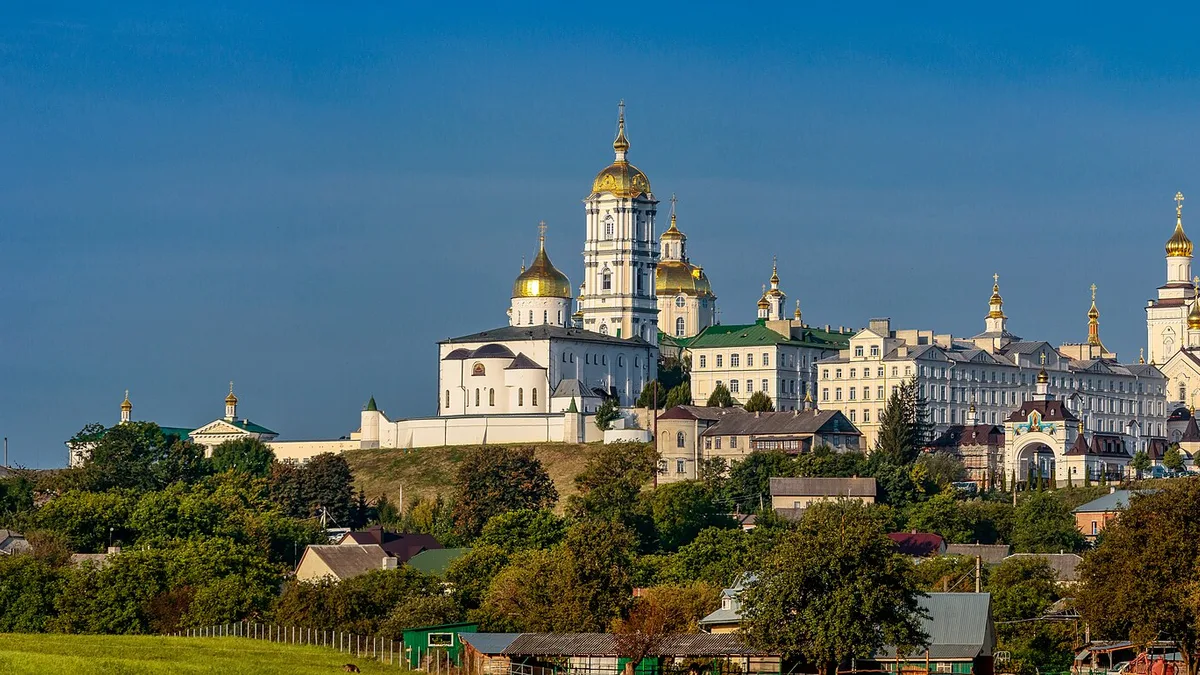 Pochaiv Lavra in Ukraine