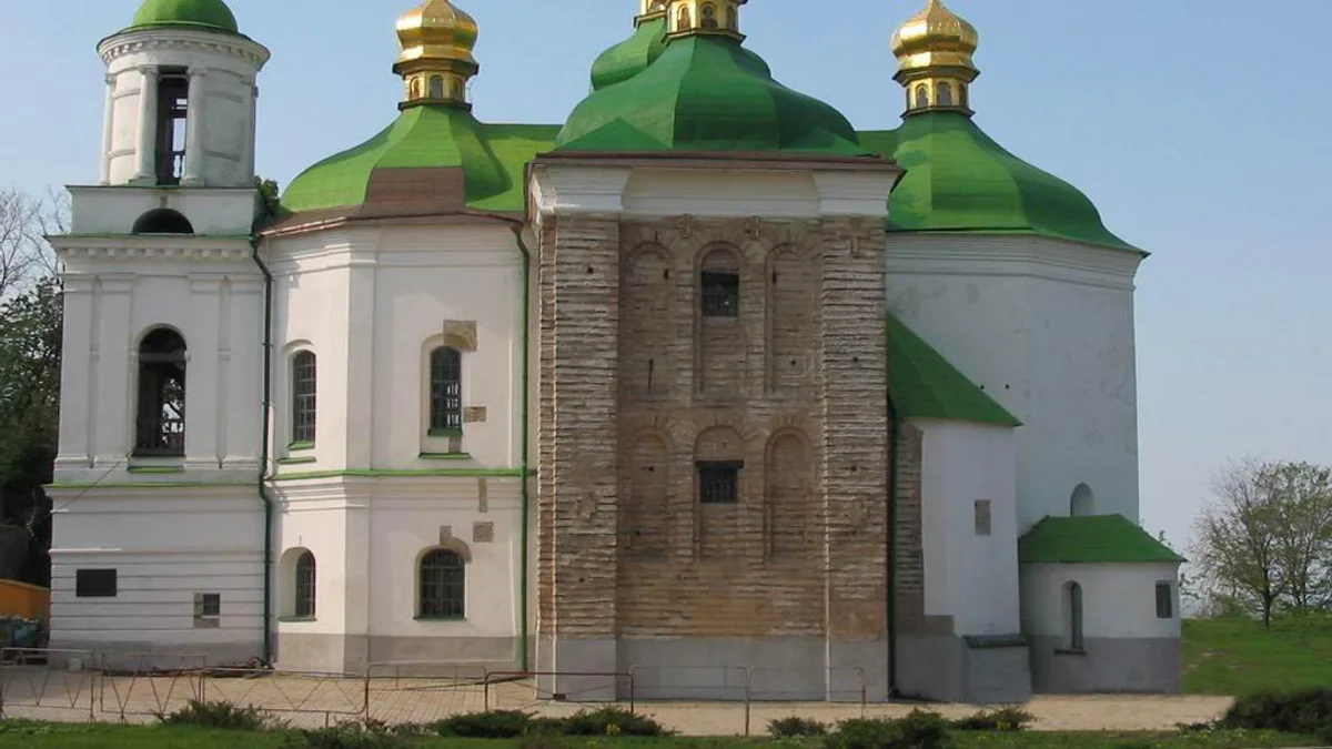 Church of the Saviour at Berestove in Ukraine
