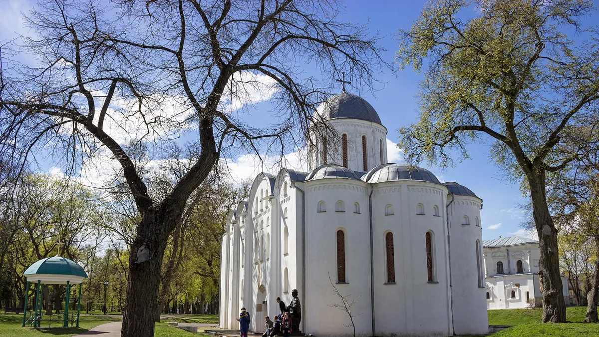 Boris and Gleb Cathedral in Ukraine
