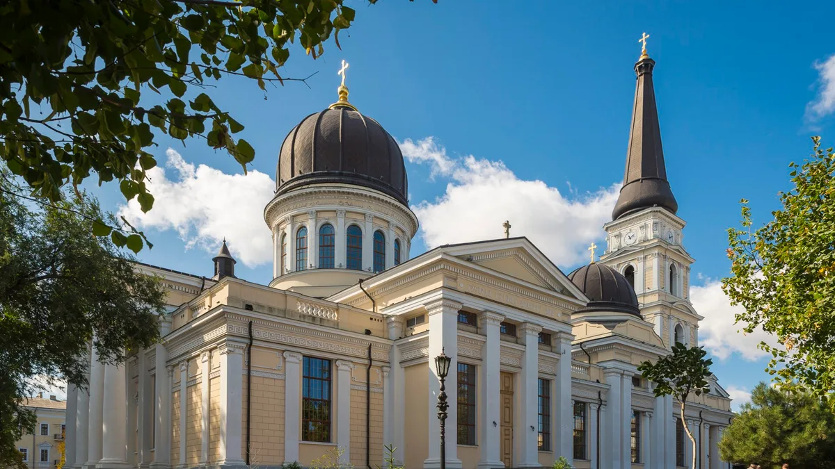 Odesa Transfiguration Cathedral in Ukraine