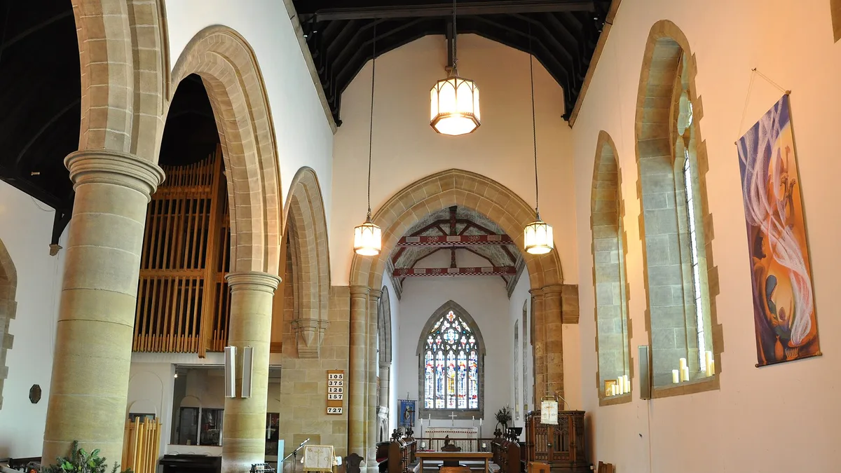 St Peter's Church Monkwearmouth in United Kingdom