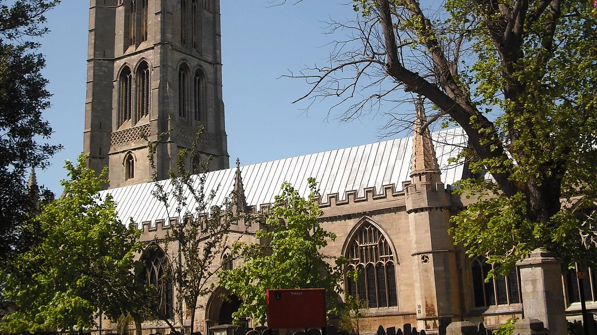St Wulfram's Church in United Kingdom