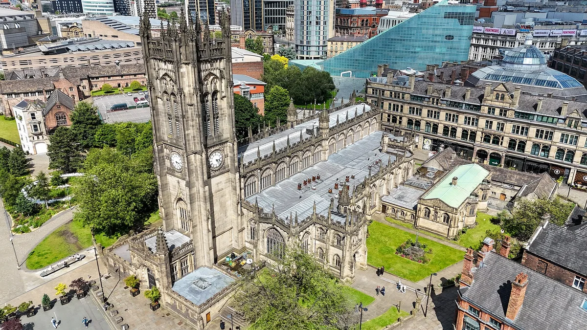 Manchester Cathedral in United Kingdom