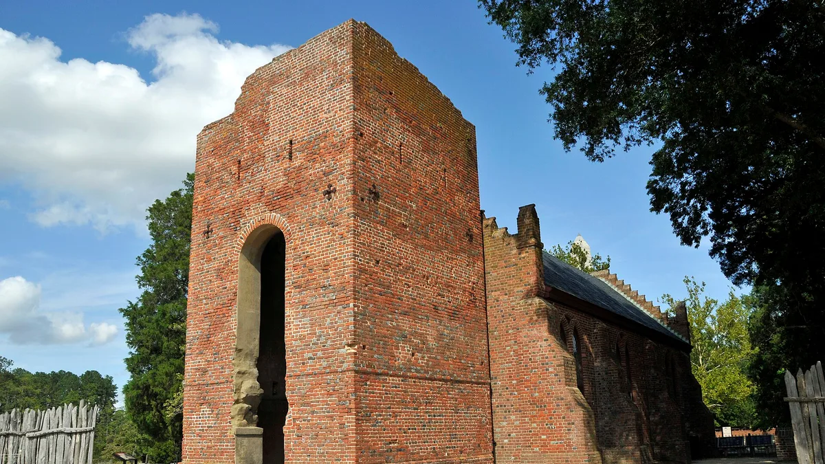 Jamestown Church in United States