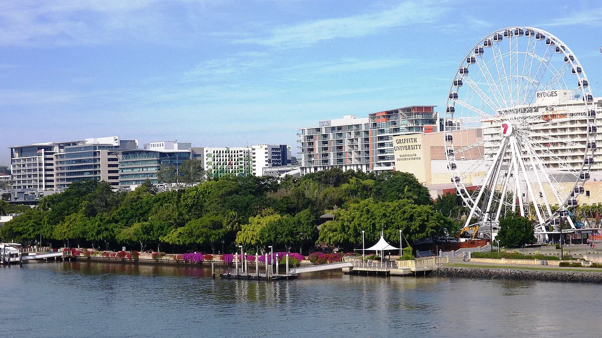 South Bank Parklands in Australia