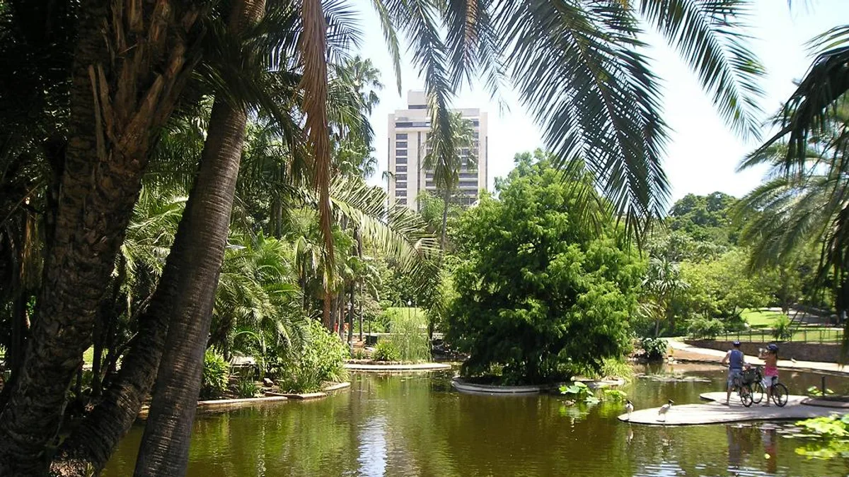 Brisbane City Botanic Gardens in Australia