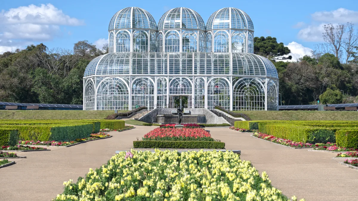 Jardim Botânico de Curitiba in Brazil